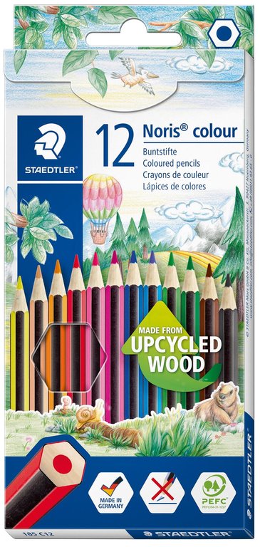 Estuche 12 lápices STAEDTLER Noris surtidos de colores
