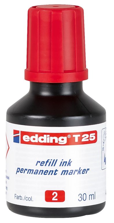 Frasco tinta EDDING T-25 para rellenar