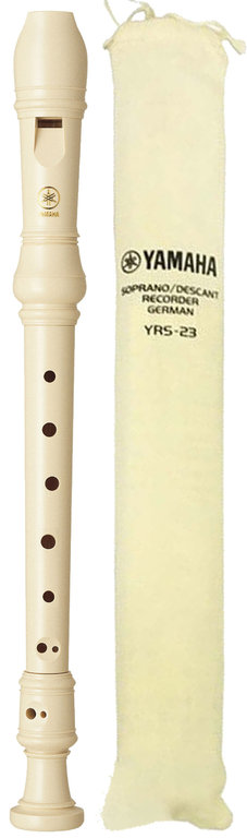 Flauta plástico YAMAHA con funda