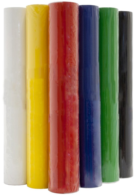 Rollo adhesivo de colores 20 m
