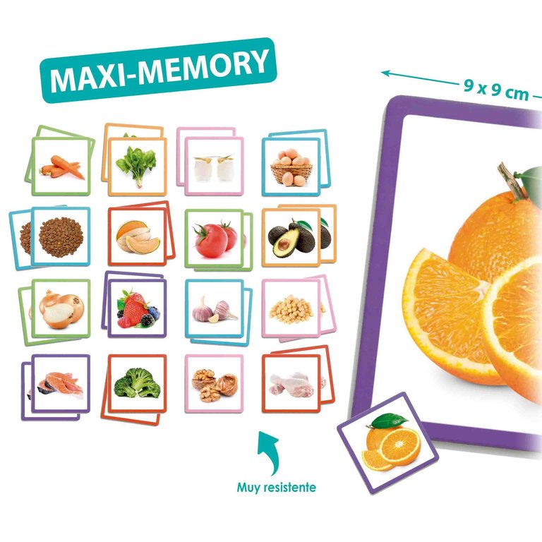 Maxi-memory aliments sans