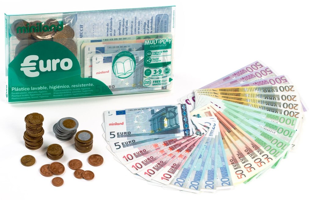 Set Euro: 28 billetes + 80 monedas