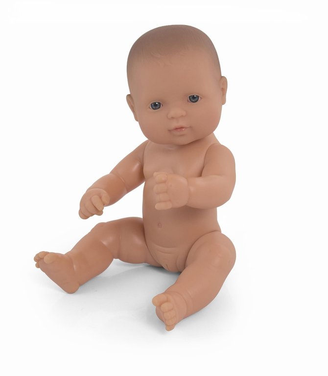 Baby caucásico niña 32 cm