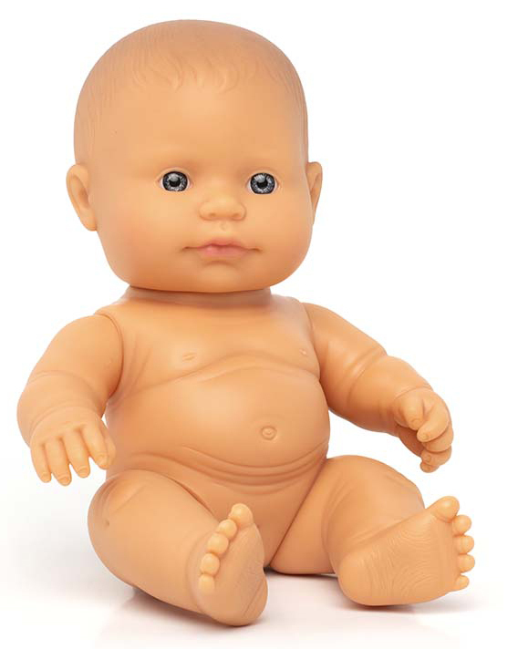 Baby caucásico niña 21 cm