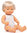 Baby caucàsic nen 38 cm + roba interior