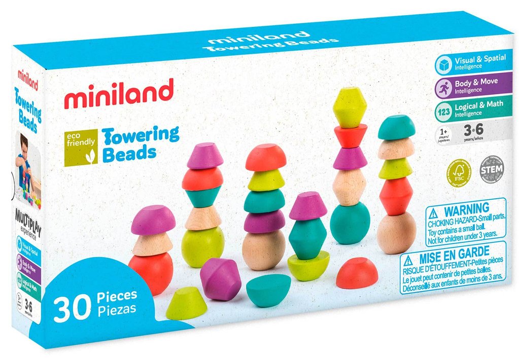 Towering beads